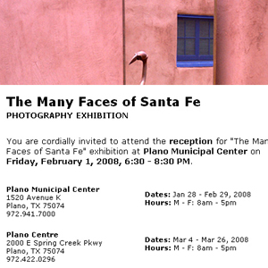 'The Many Faces of Santa Fe' Exhibition