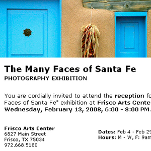 'The Many Faces of Santa Fe' Exhibition
